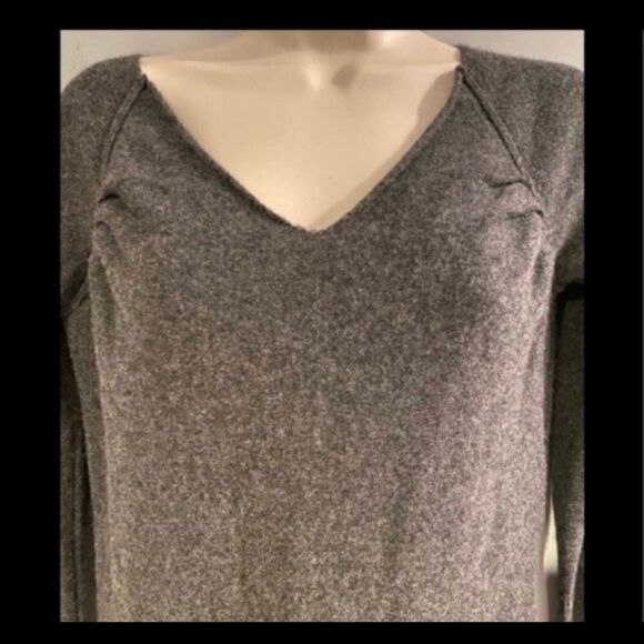 MADISON MARCUS CASHMERE RUCHED CUFF SWEATER DRESS - Picture 6 of 6